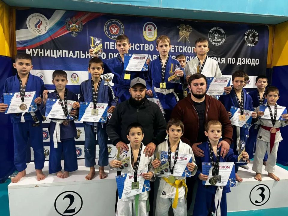 Юные дзюдоисты из Назрани достойно представили свой регион на Ставрополье