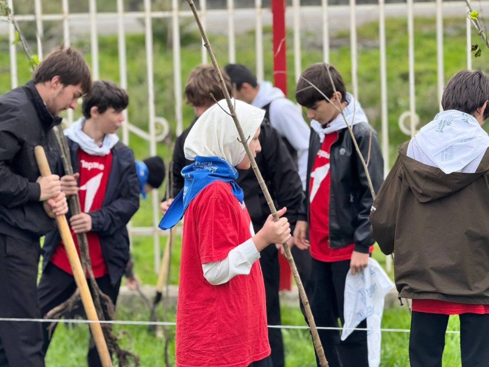 В Малгобекском районе высажено 130 деревьев в рамках акции «Сохраним лес»