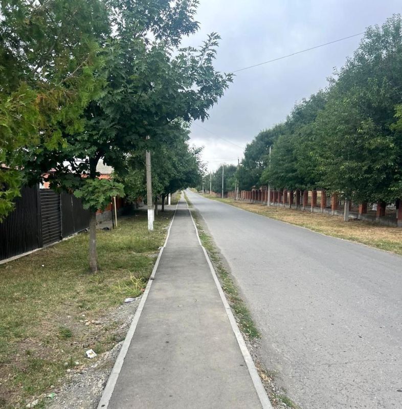 В Кантышево стала безопаснее дорога к школе №3