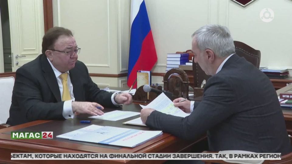 Глава Ингушетии обсудил ход реализации нацпроектов в регионе