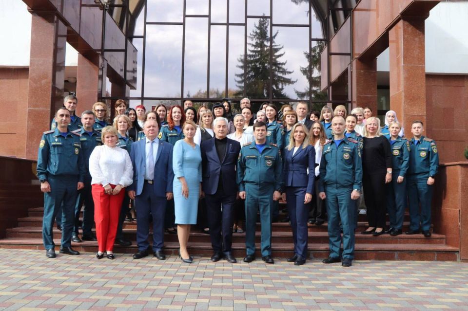 В Нальчике завершился учебно-методический сбор для сотрудников административной работы МЧС России