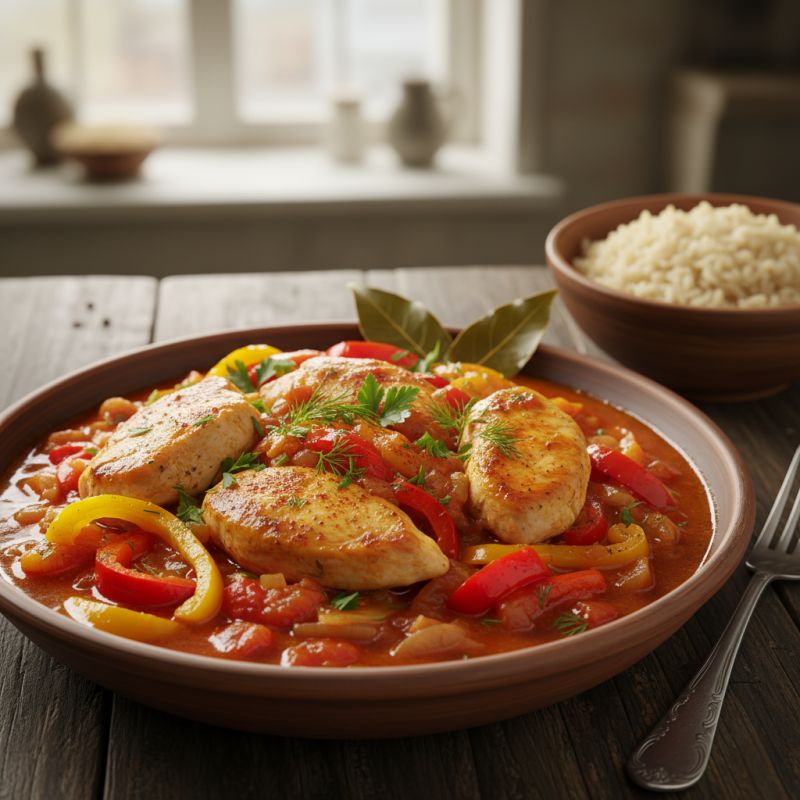 Тушеная курица с овощами: идеальная гармония вкуса