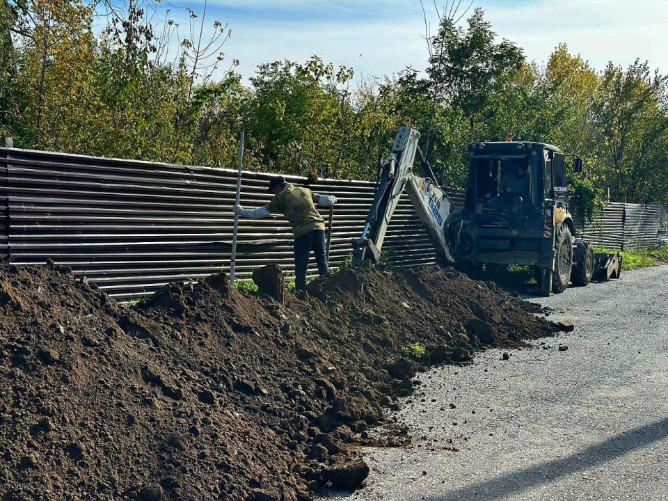 В Малгобеке модернизируют канализацию на ул. Первомайской