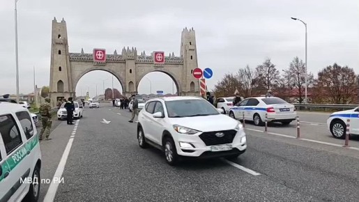 В Ингушетии полиция . провела очередные рейдовые мероприятия