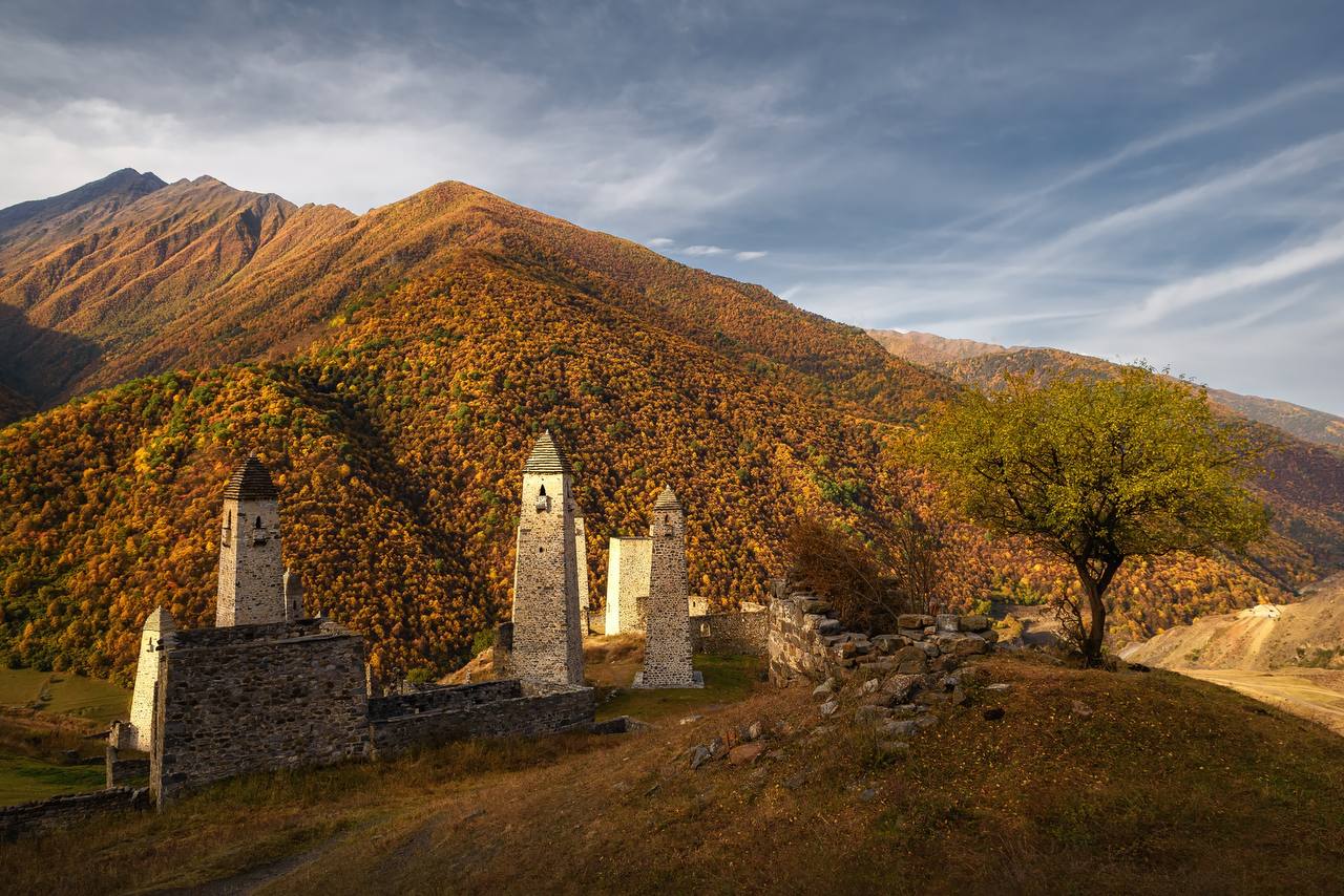 Башенный комплекс Эрзи, Джейрахский район, Республика Ингушетия Башенный комплекс Эрзи, Джейрахский район, Республика Ингушетия
