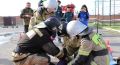 В Ингушетии прошли «Пожарные гонки» к 35-летию МЧС России
