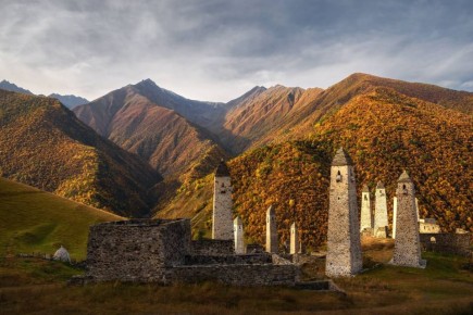 Башенный комплекс Эрзи, Джейрахский район, Республика Ингушетия