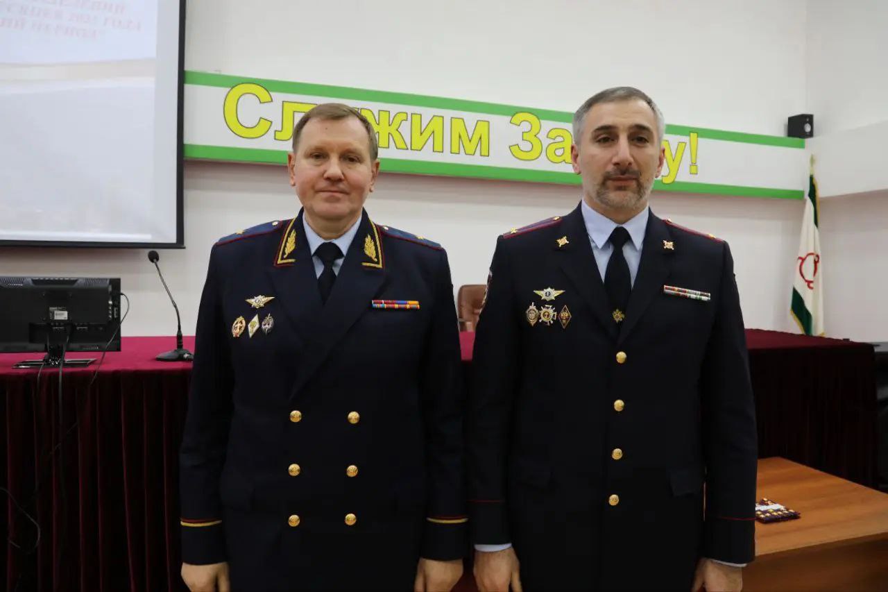 В Ингушетии пятеро офицеров полиции стали выше по званию