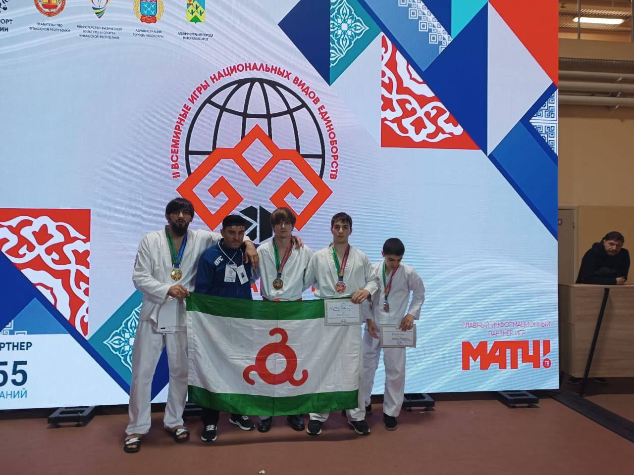 Спортсмены из Ингушетии завоевали 4 золотые и 1 серебряную медали на Чемпионате мира по всестилевому карате Спортсмены из Ингушетии завоевали 4 золотые и 1 серебряную медали на Чемпионате мира по всестилевому карате