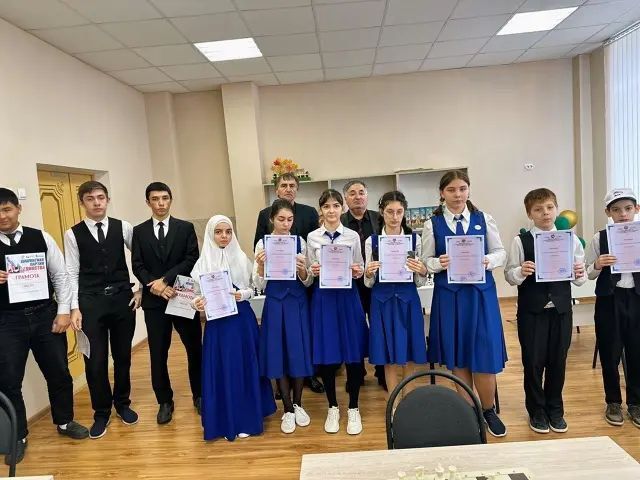 В Малгобеке Ингушетии прошел турнир «Шахматная Партия Единства»
