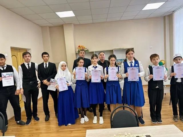 В Малгобеке Ингушетии прошел турнир «Шахматная Партия Единства»