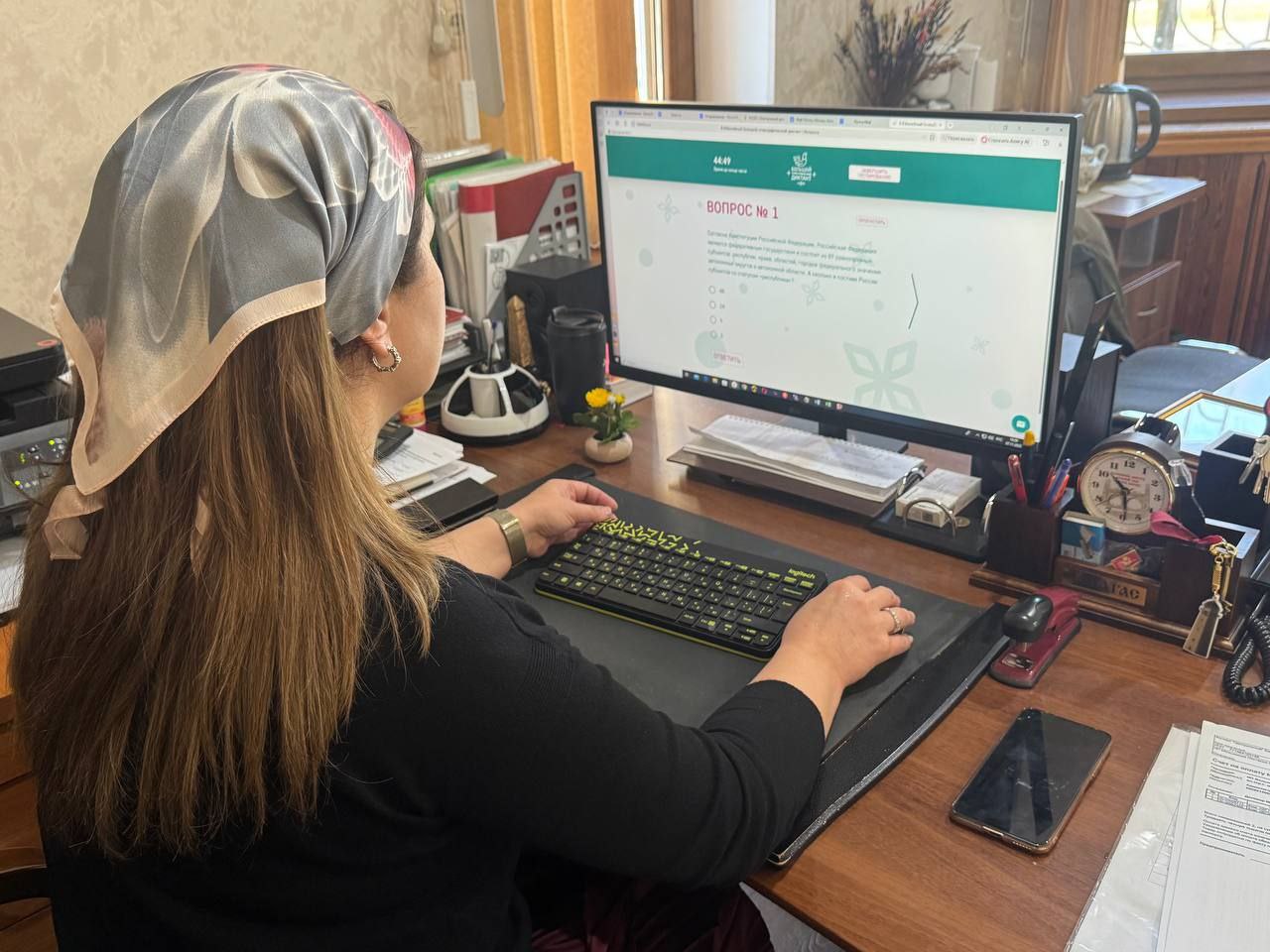 В Магасе прошла акция «Всероссийский этнографический диктант» В Магасе прошла акция «Всероссийский этнографический диктант»