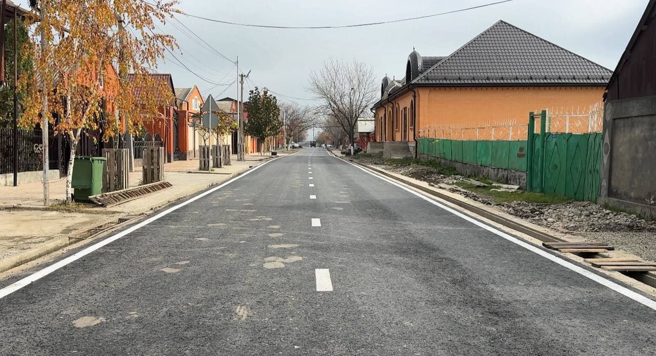 В Сунже завершили благоустройство улицы Новая Дружба В Сунже завершили благоустройство улицы Новая Дружба