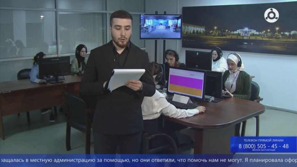 Более трёх с половиной часов длилась прямая линия Главы Ингушетии