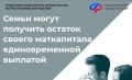 Отделение СФР по Республике Ингушетия выплатило остаток материнского капитала до 10 тысяч рублей более чем 400 семьям региона