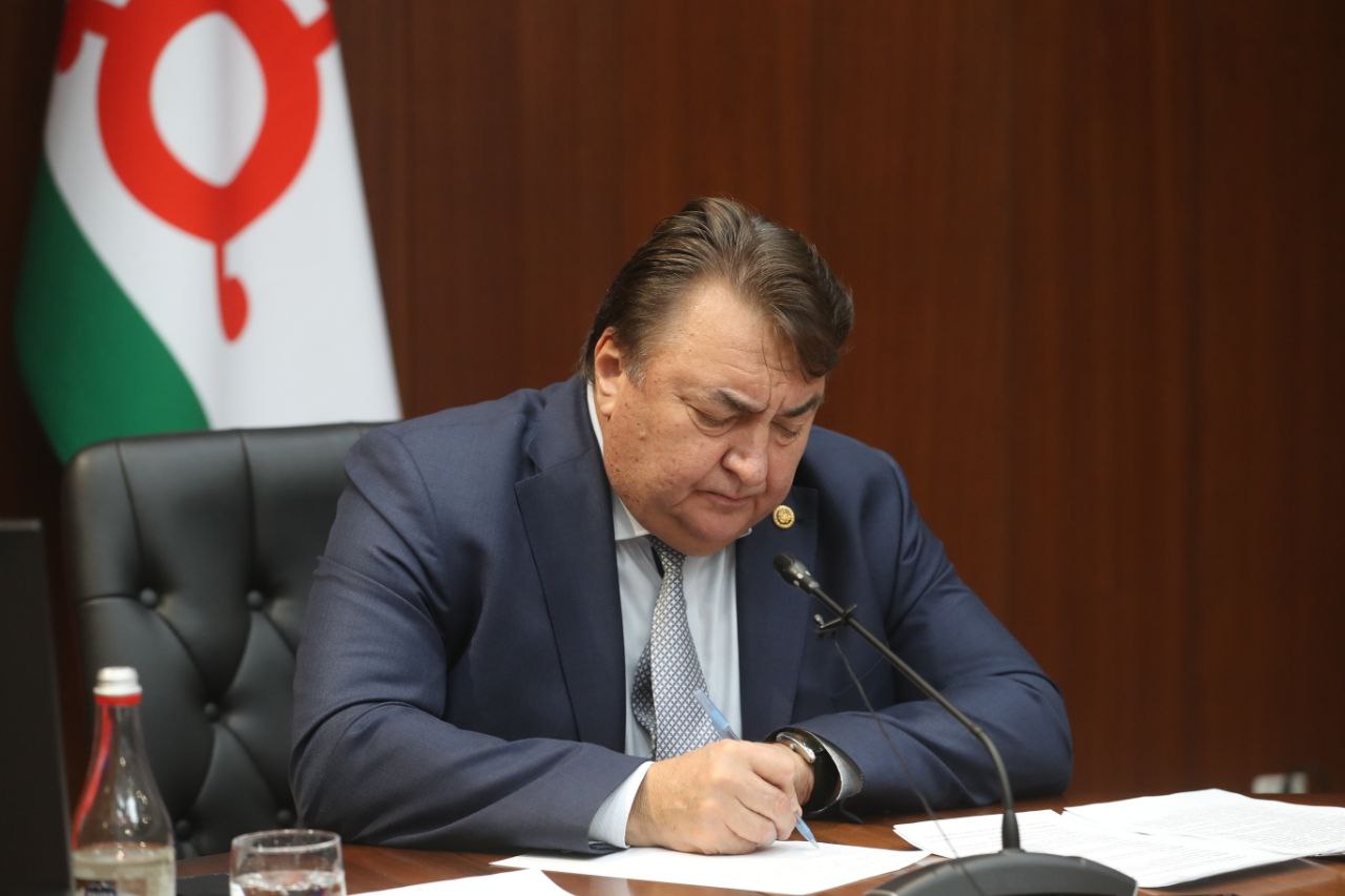 Премьер-министр Ингушетии Владимир Сластенин принял участие в совещании под руководством замминистра экономического развития РФ Сергея Назарова Премьер-министр Ингушетии Владимир Сластенин принял участие в совещании под руководством замминистра экономического развития РФ Сергея Назарова