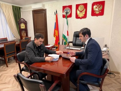 И.о.главы города Магас Муса Темурзиев: