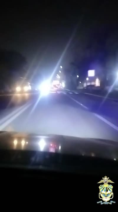 Спровоцировал погоню.. В Назрани полицейские задержали водителя в состоянии алкогольного опьянения