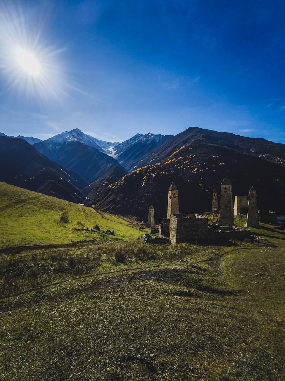 Башенный комплекс Эрзи, Джейрахский район, Республика Ингушетия Башенный комплекс Эрзи, Джейрахский район, Республика Ингушетия