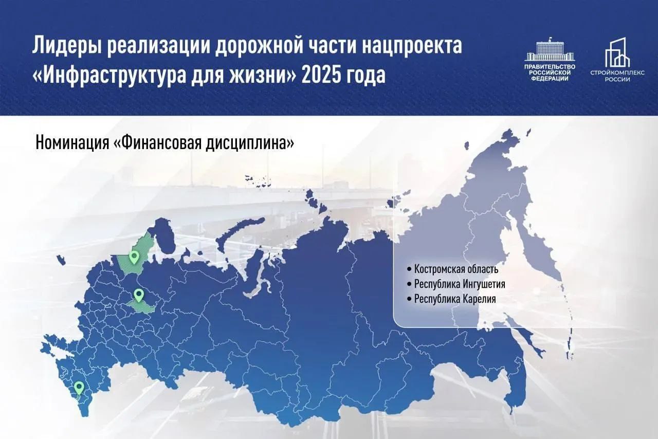 Ингушетия — в лидерах дорожного строительства Ингушетия — в лидерах дорожного строительства