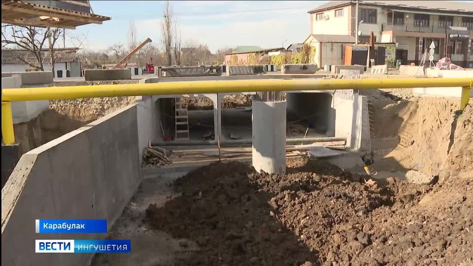 Город и село в Ингушетии соединит обновленная переправа