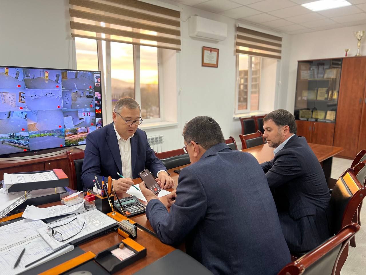 Обсуждение строительства новой мечети в Малгобеке