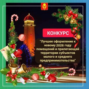 В Магасе объявлен конкурс на лучшее новогоднее оформление субъектов МСП