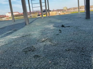 Накануне открытия нового воркаут-комплекса в Назрани вандалы испортили площадку