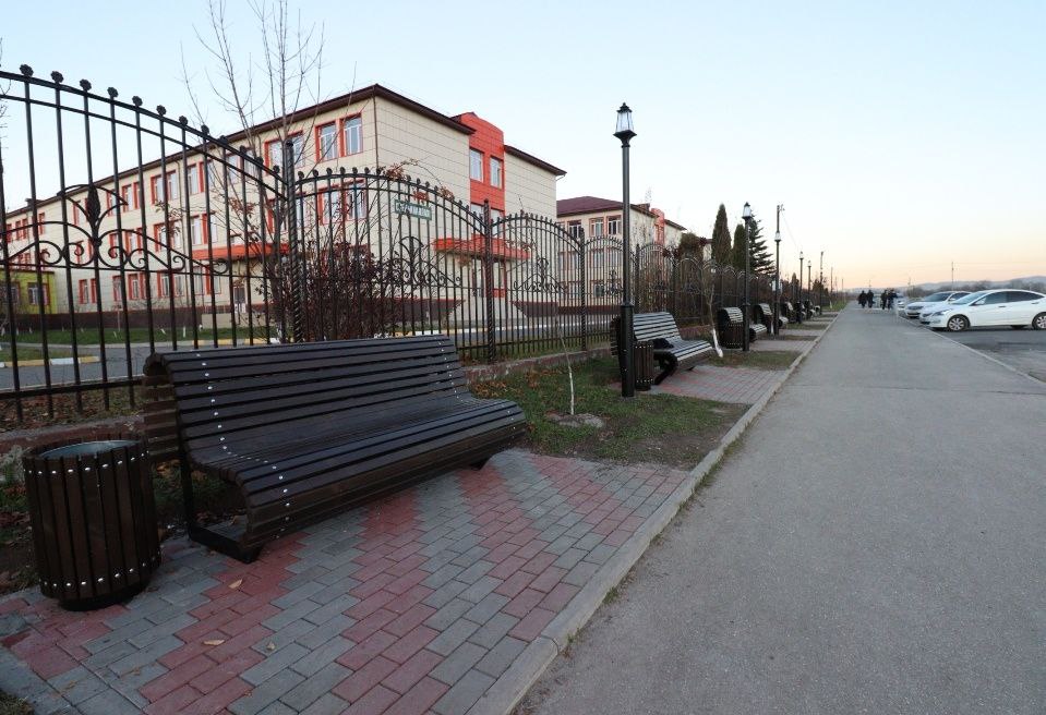 В Магасе создана новая комфортная зона для отдыха и общения