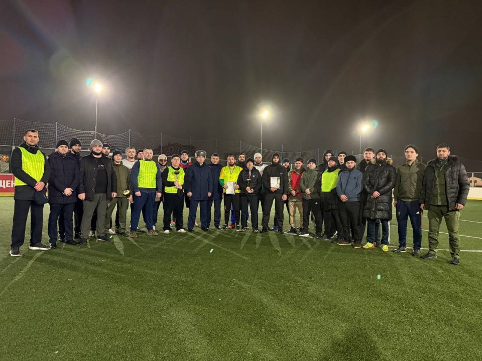 В следственном управлении СК России по Республике Ингушетия состоялся турнир по мини-футболу