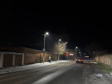 Улица Зязикова в Назрани становится ярче: обновление освещения по инициативе градоначальника