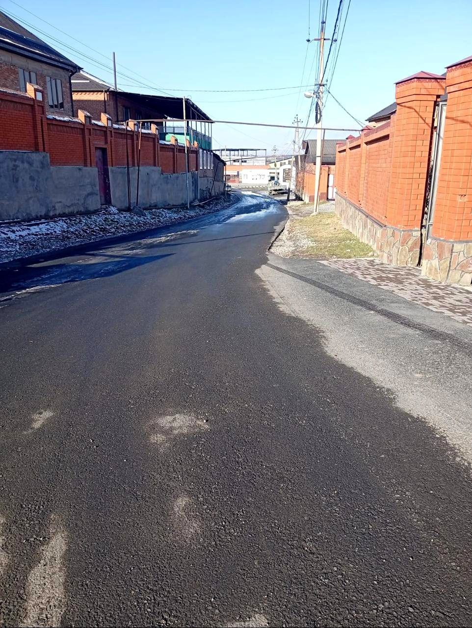 В Экажево обновили дорожное полотно на двух улицах В Экажево обновили дорожное полотно на двух улицах