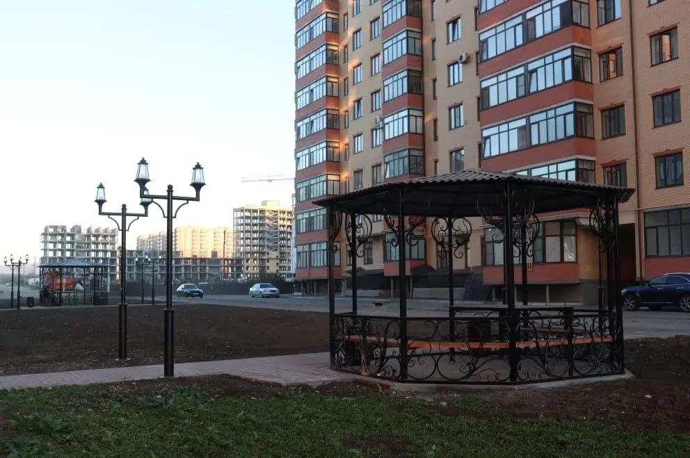 В Магасе благоустроили четыре общественные территории в рамках нацпроекта