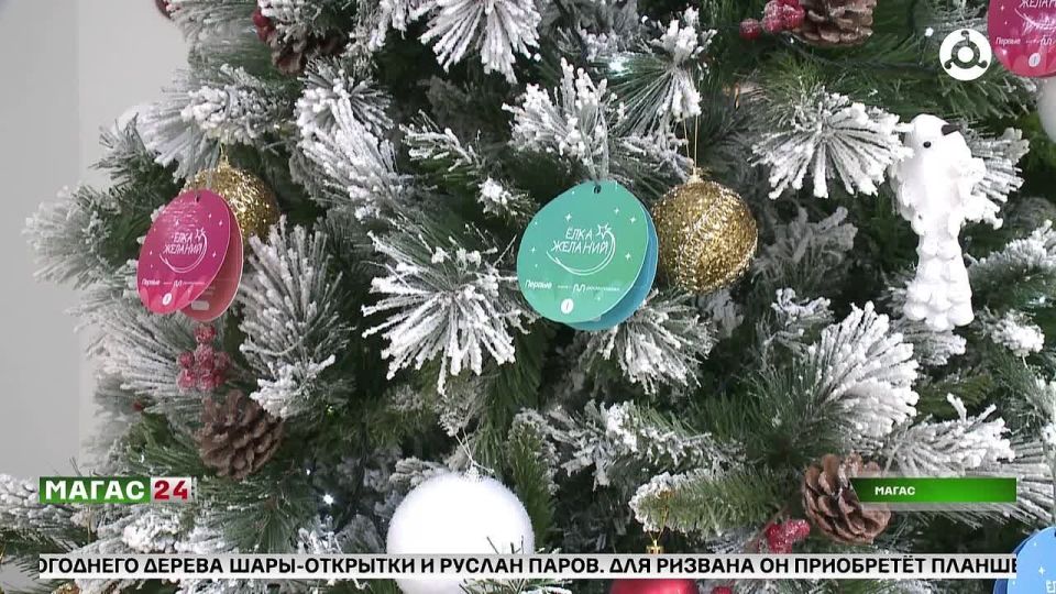 В Ингушетии проходит новогодняя акция "Ёлка желаний"