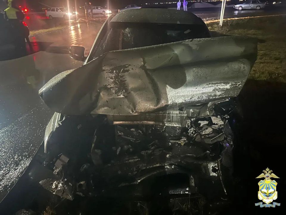 В Ингушетии школьники на Lada и Mercedes-Benz устроили ДТП