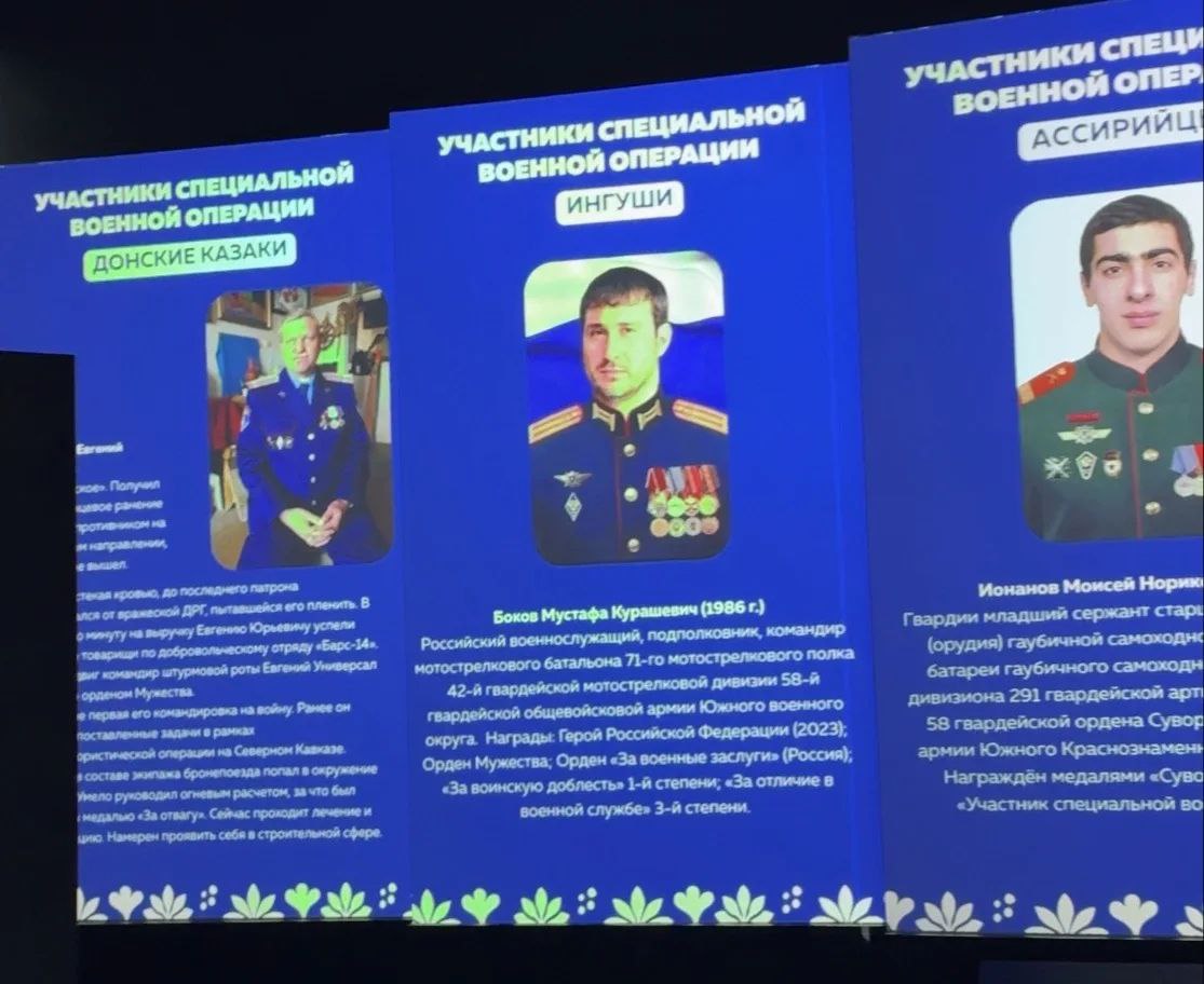 В Ростове-на-Дону открылась мультимедийная выставка «Народы Дона» с разделом, посвященным представителям Ингушетии В Ростове-на-Дону открылась мультимедийная выставка «Народы Дона» с разделом, посвященным представителям Ингушетии