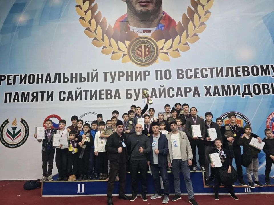 Сборная Ингушетии по всестилевому каратэ привезла домой 28 медалей из Грозного