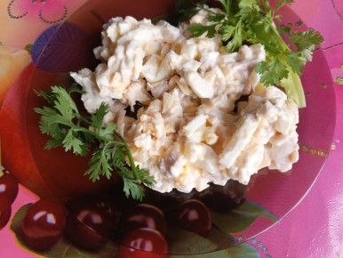 Удивительный салат с курицей и ананасами: вкус и польза в каждой порции