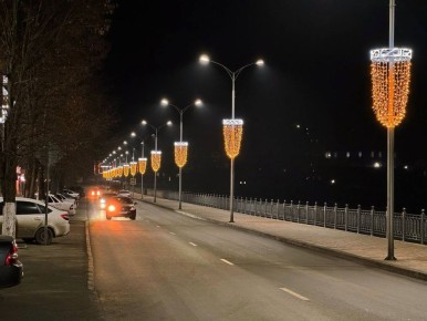 Как красива вечерняя Назрань, не правда ли?