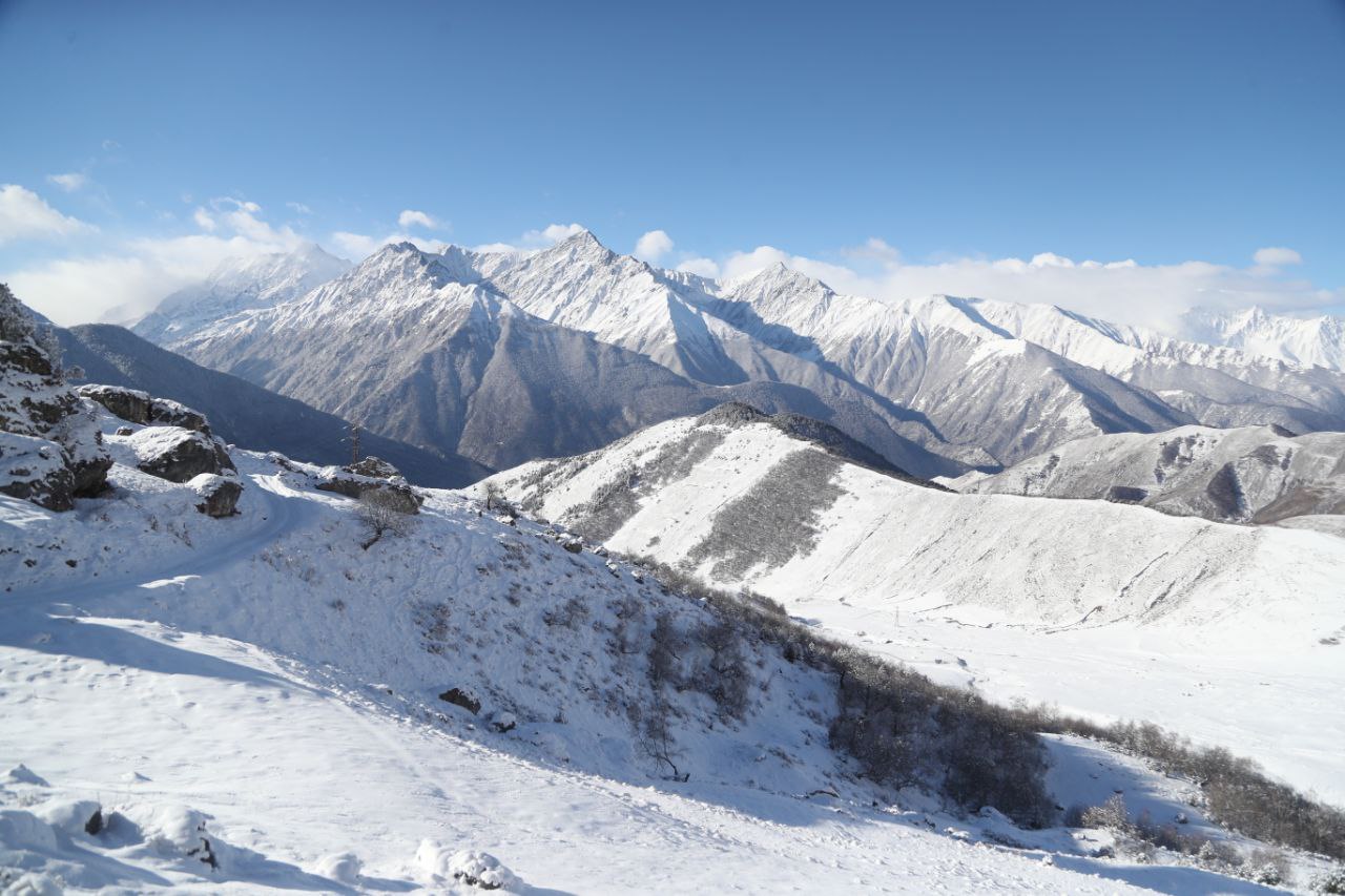 Зимние пейзажи Ингушетии. Подписывайтесь на нас в МАХ