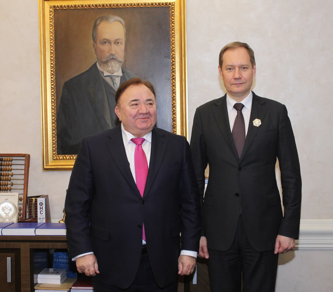 Рабочая встреча Главы Республики Ингушетия и Руководителя Федерального казначейства Рабочая встреча Главы Республики Ингушетия и Руководителя Федерального казначейства