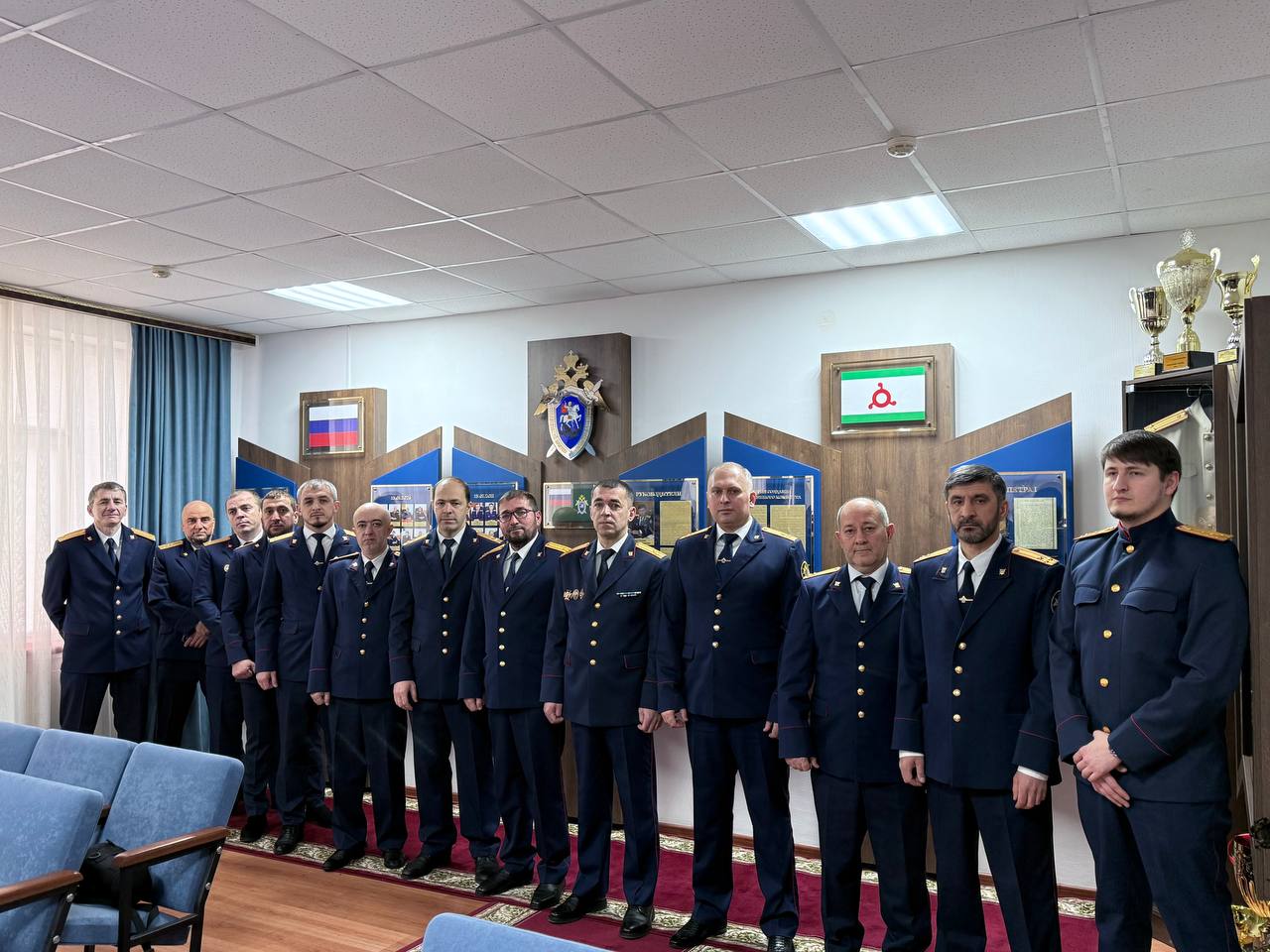 В следственном управлении СК России по Республике Ингушетия состоялось презентация книги и открытие музея, посвящённых истории ведомства В следственном управлении СК России по Республике Ингушетия состоялось презентация книги и открытие музея, посвящённых истории ведомства