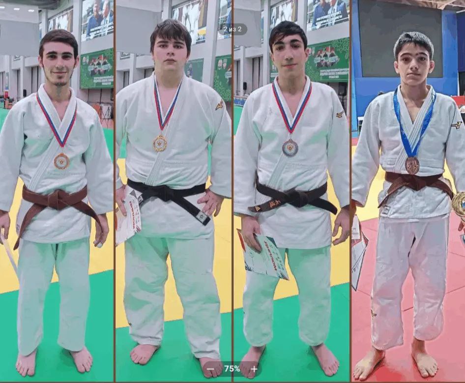 Юные дзюдоисты из села Плиево завоевалих путёвки на Первенство России, заняв призовые места на отборочном турнире СКФО в Грозном