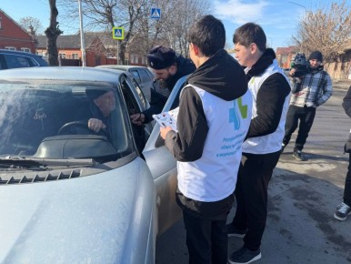 В г.Назрань прошла профилактическая акция «Ребенок-главный пассажир»