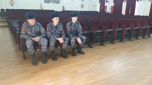 Руководитель ингушской общины Сочи Аюп Мальсагов посетил воинскую часть