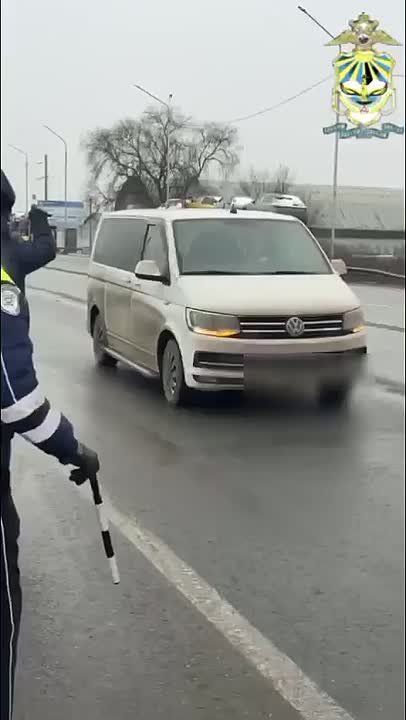 Рейд Госавтоинспекции на федеральной трассе