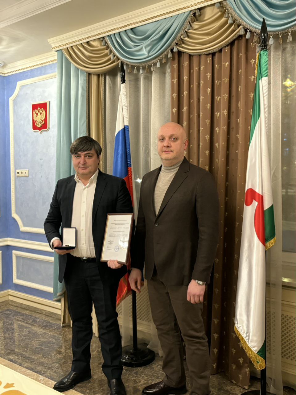 Медиков из ведущих клиник Москвы наградили по поручению Главы Ингушетии Медиков из ведущих клиник Москвы наградили по поручению Главы Ингушетии