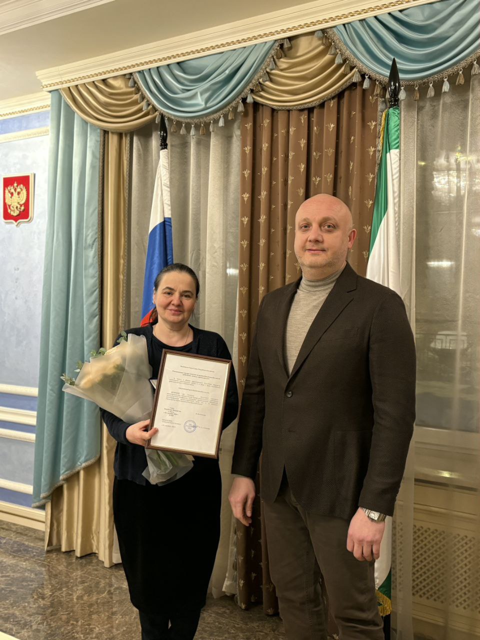 Медиков из ведущих клиник Москвы наградили по поручению Главы Ингушетии