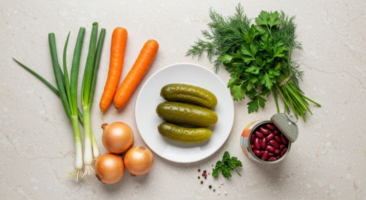 Нежный салат из фасоли: просто и вкусно