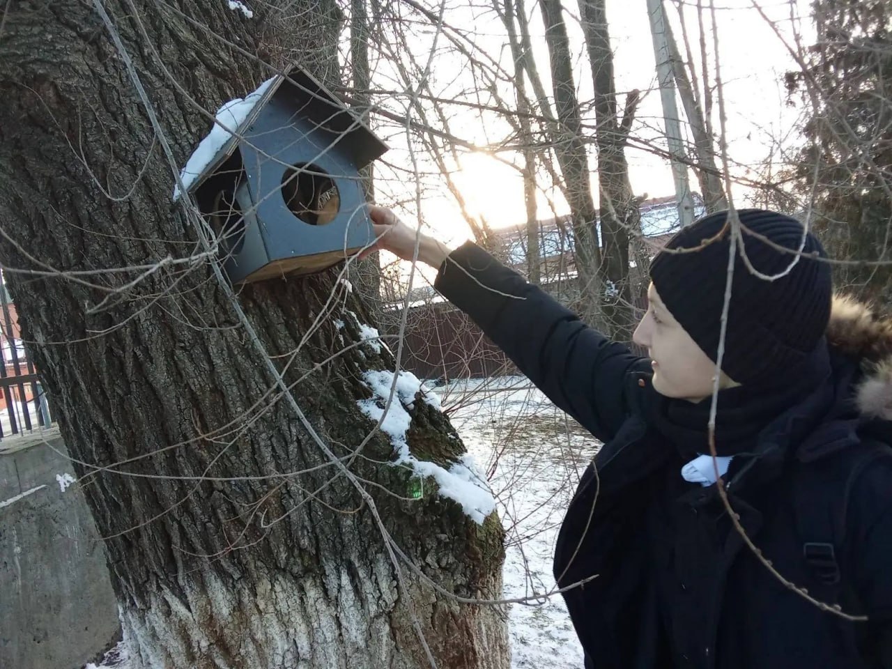 Ингушские юннаты присоединились к акции «Покормите птиц зимой»
